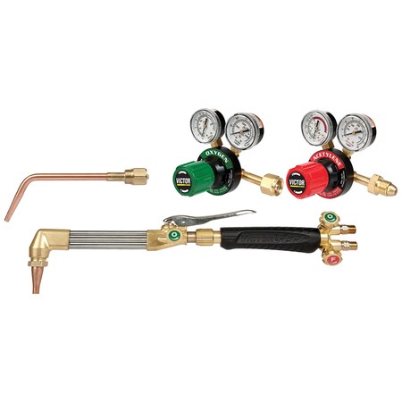 Victor Victor Standard Outfit Heavy/Medium Duty WH411C Handle and CA4111-1 Cutting Attachment 0384-2625